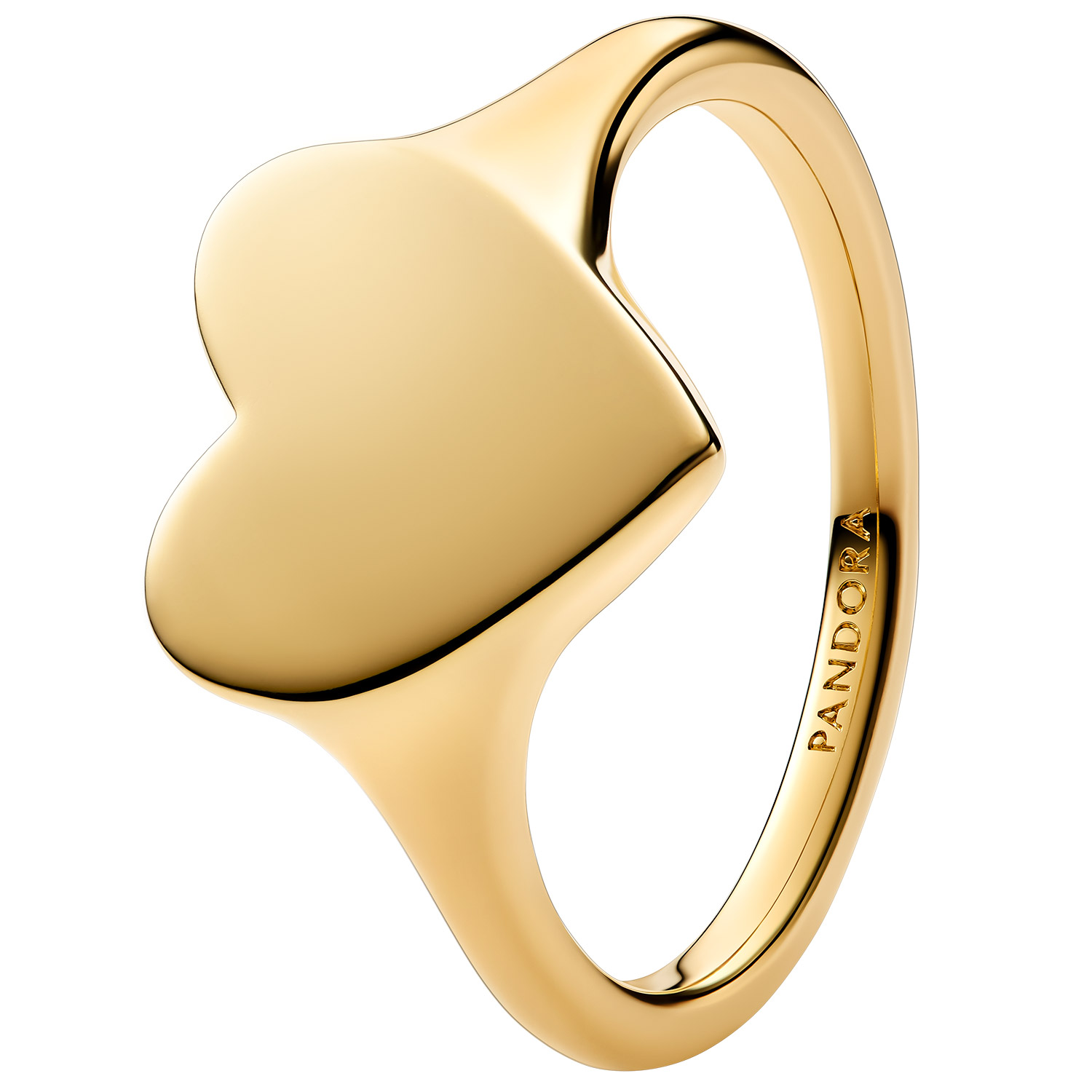 Pandora 163988C00 Damen-Ring Goldfarben Herz Pandora 163988C00 Damen-Ring Goldfarben Herz