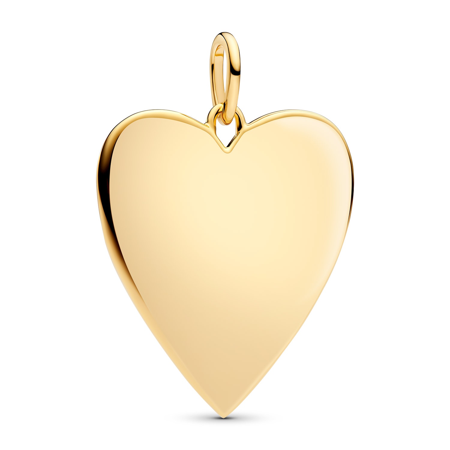 Pandora 364016C00 Anhänger Goldfarben Herz Gravurplatte