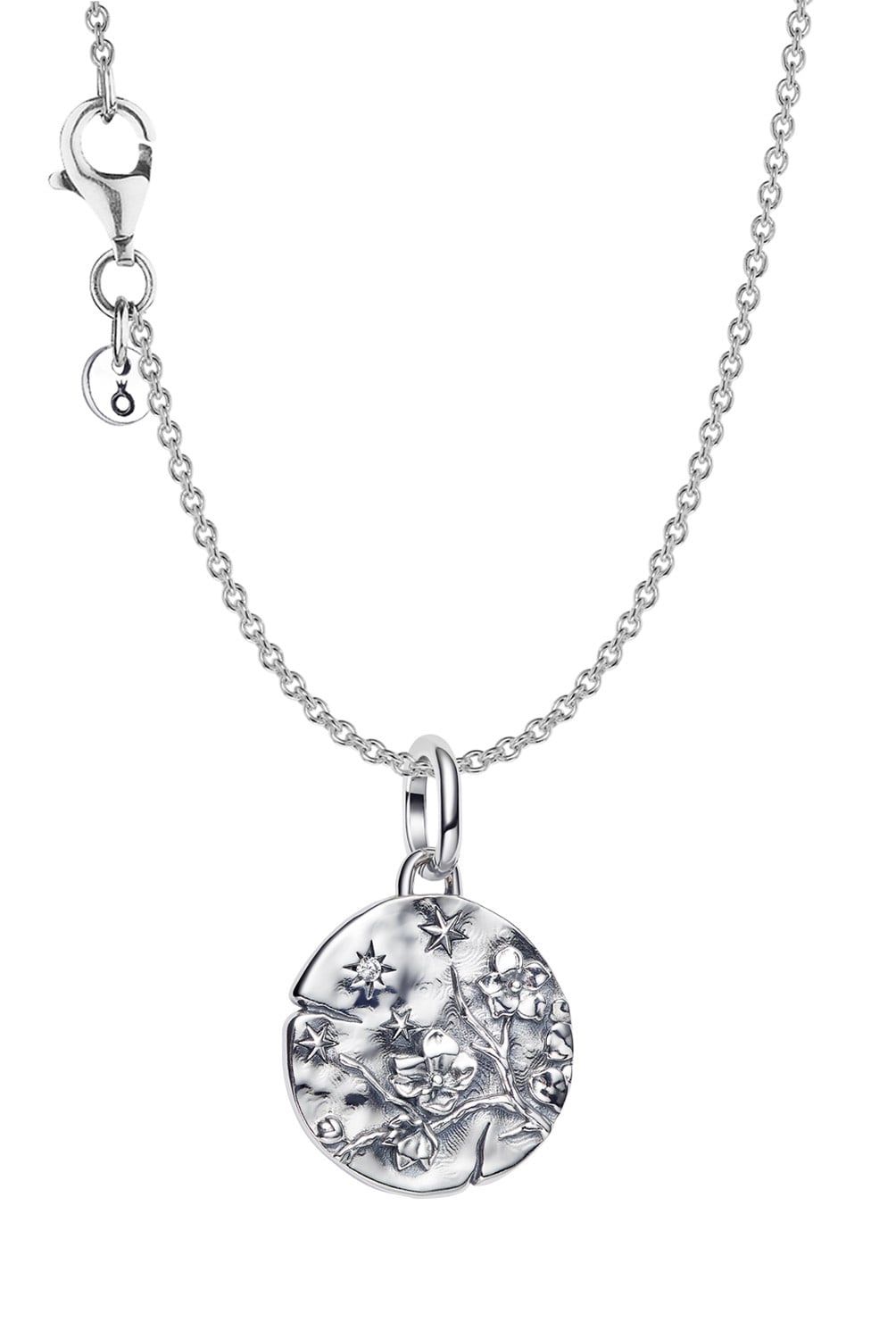 Pandora 21015 Damen-Kette Silber Geschenkset Kirschblüte