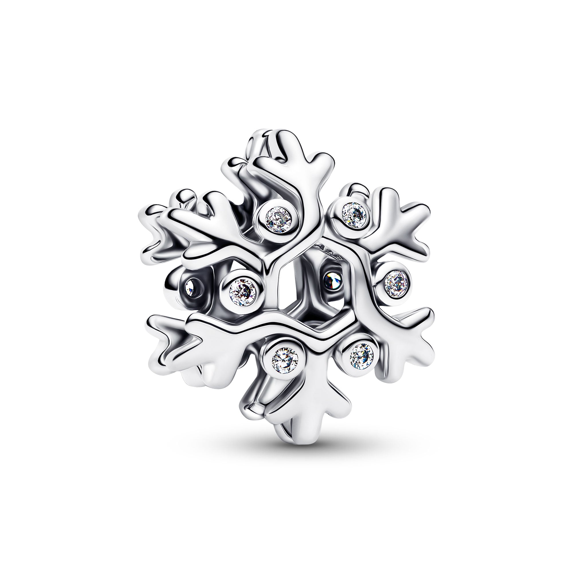 Pandora Silber Charm Schneeflocke 794249C01 • uhrcenter