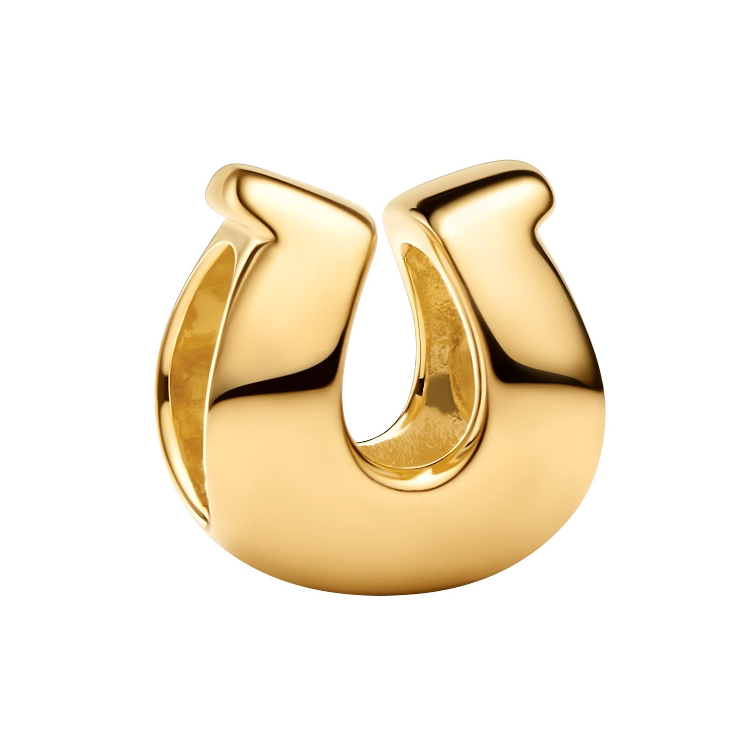 Pandora 764517C00 Goldfarbener Charm Hufeisen Mini
