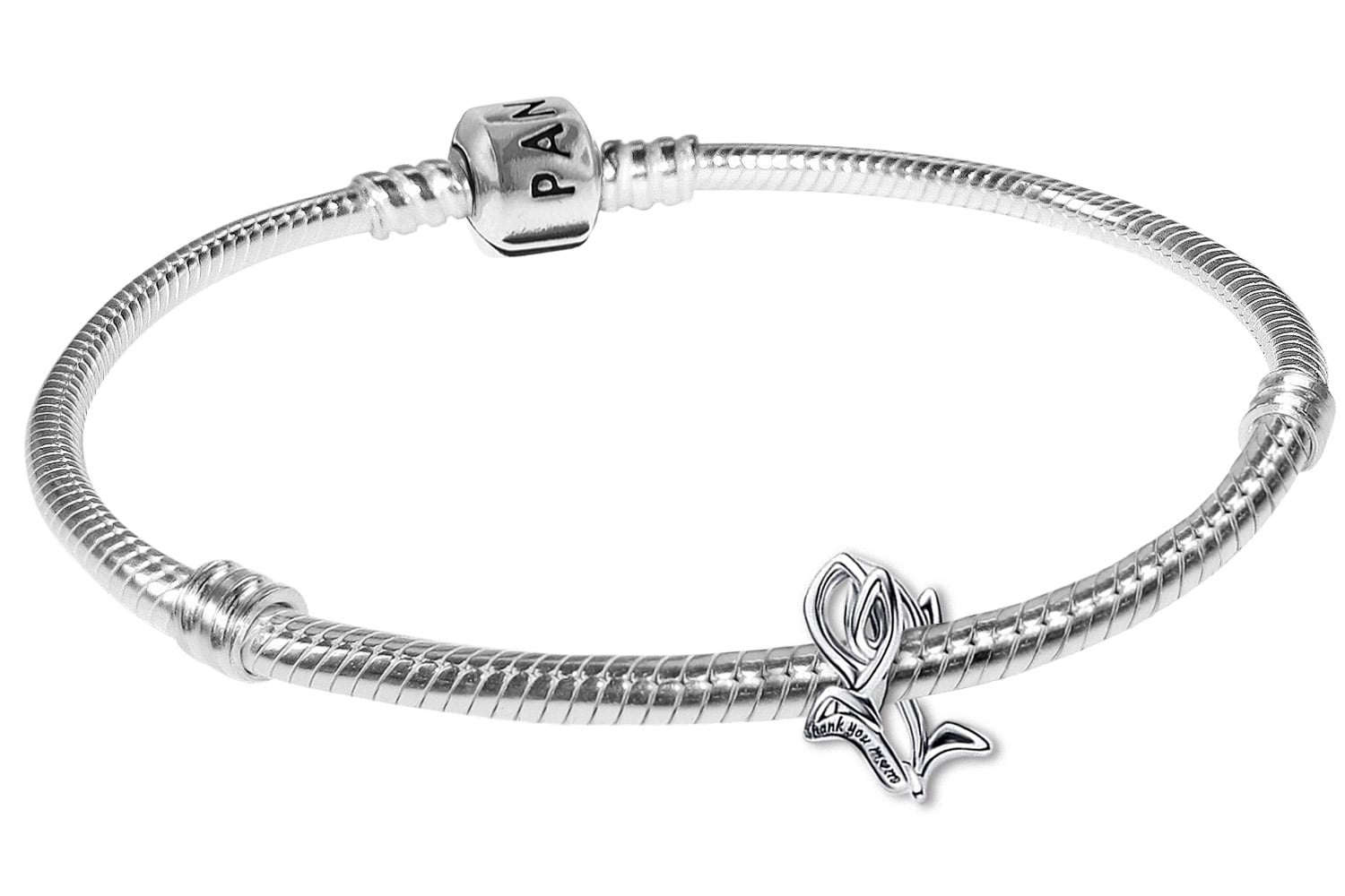 Pandora 21769 Starterset für Damen Silberarmband Tulpe