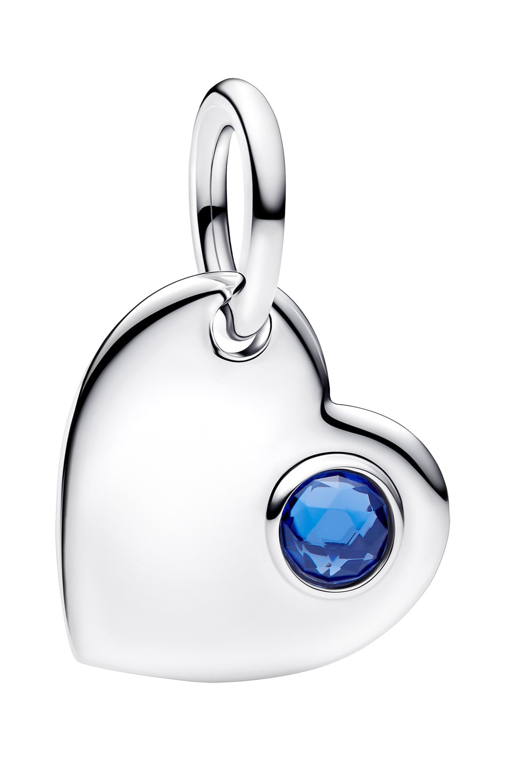 Pandora 794295C09 Silber Charm-Anhänger September Herz Blauer Stein