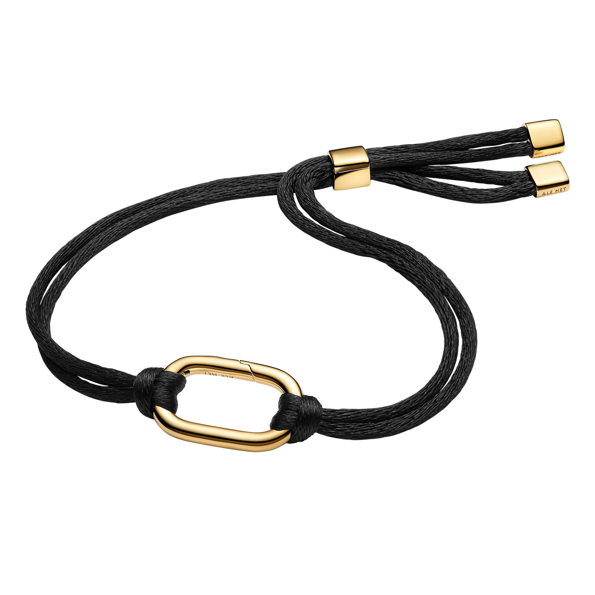 Pandora 564680C01-2 Damenarmband mit Aufklappbarem Element Schwarz