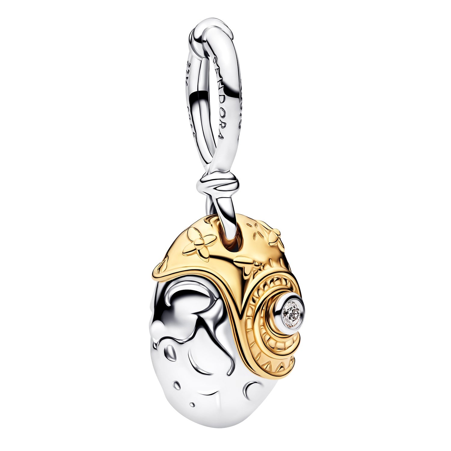Pandora 764385C01 Charm-Anhänger Disney Vaiana (Moana) Herz von Te Fiti