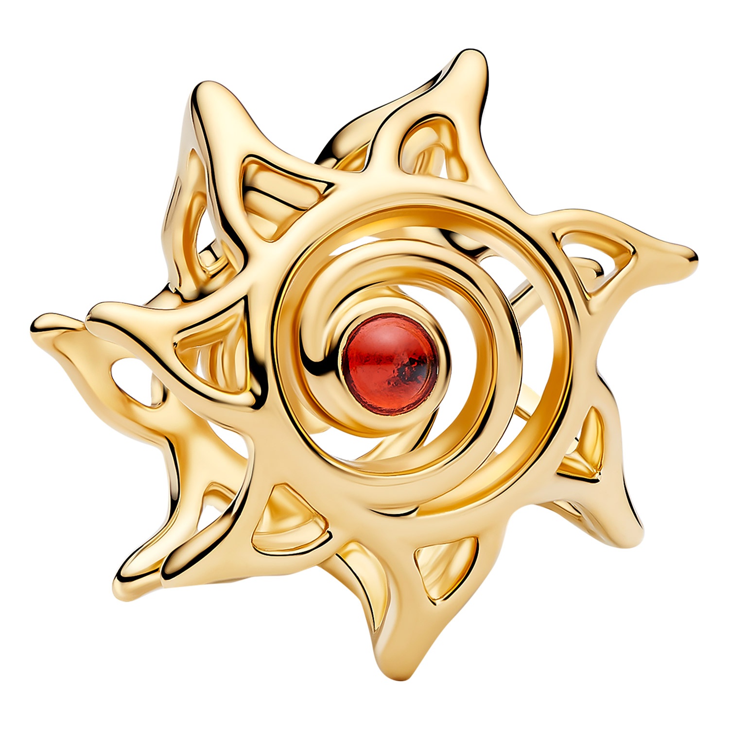 Pandora 764625C01 Charm Sonne Goldfarben