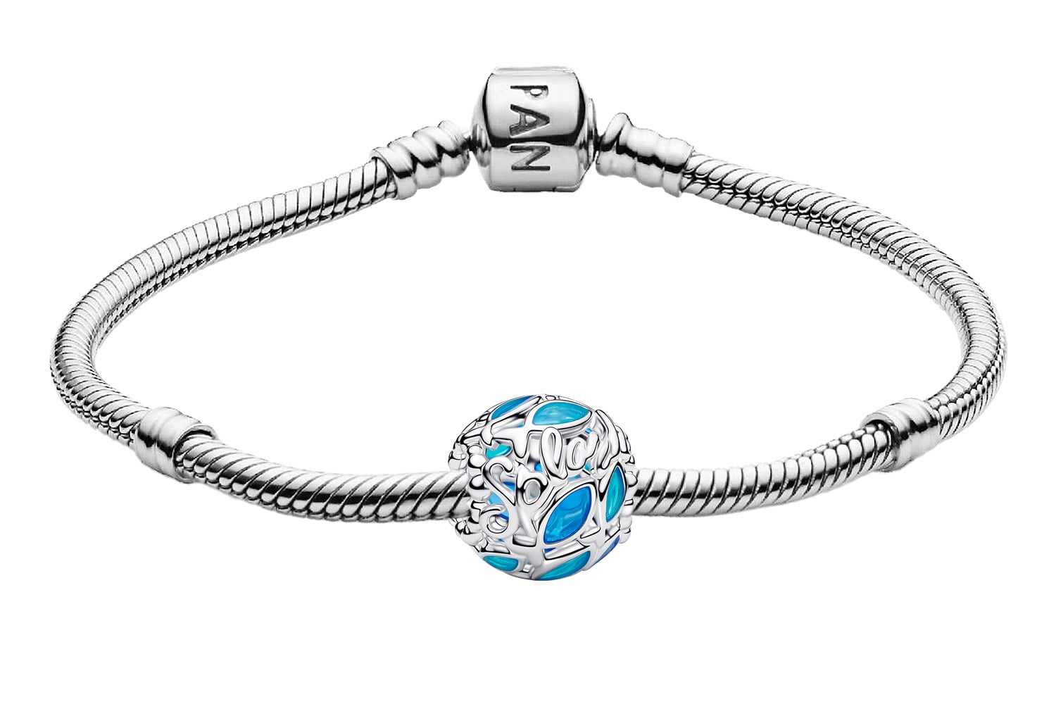 Pandora 31016 Damen-Armband Silber Starter-Set Schwimmende Fische Bundle