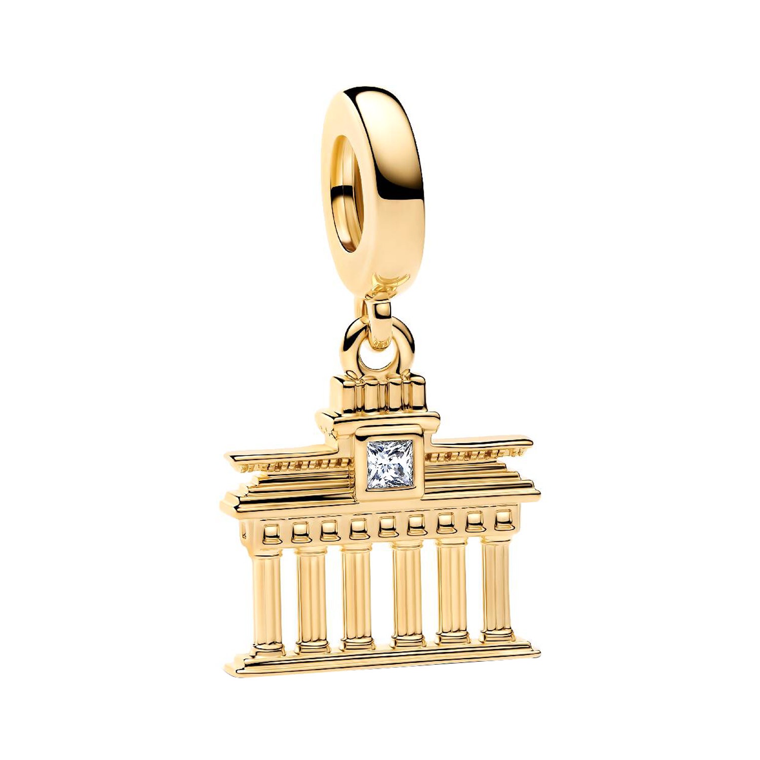 Pandora 764936C01 Anhänger Goldfarben Brandenburger Tor