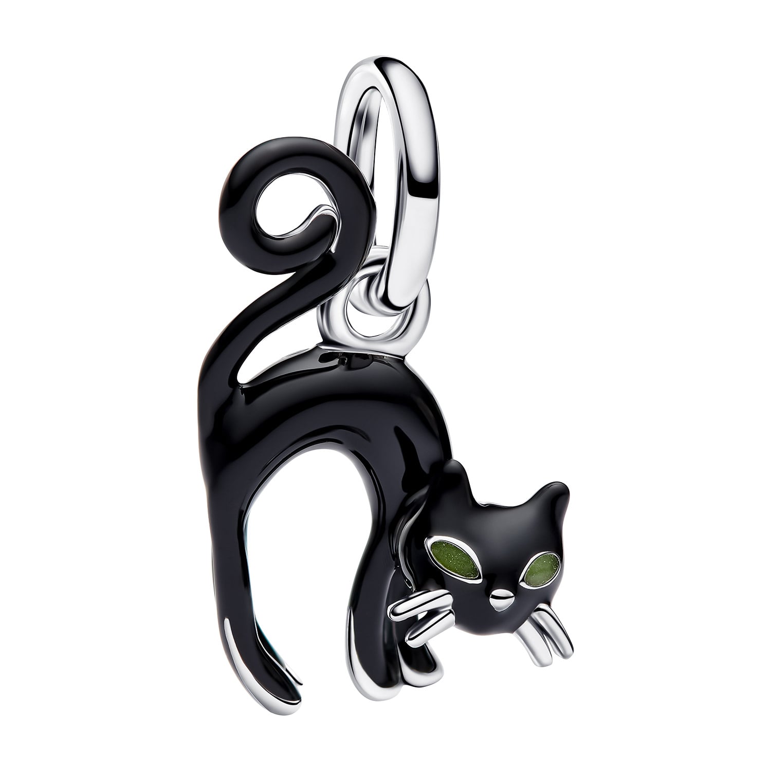 Pandora 794769C01 Charm-Anhänger Schwarze Katze