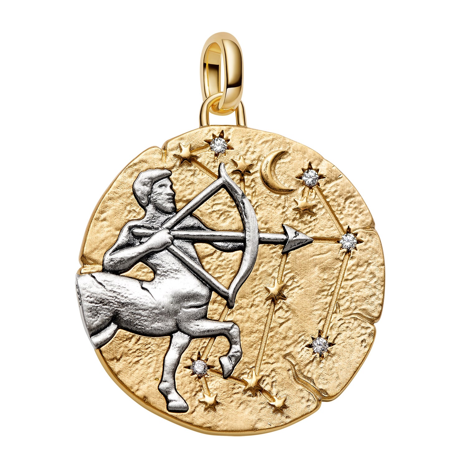 Pandora 764995C01 Medaillon-Charm Anhänger XL Sternzeichen Schütze