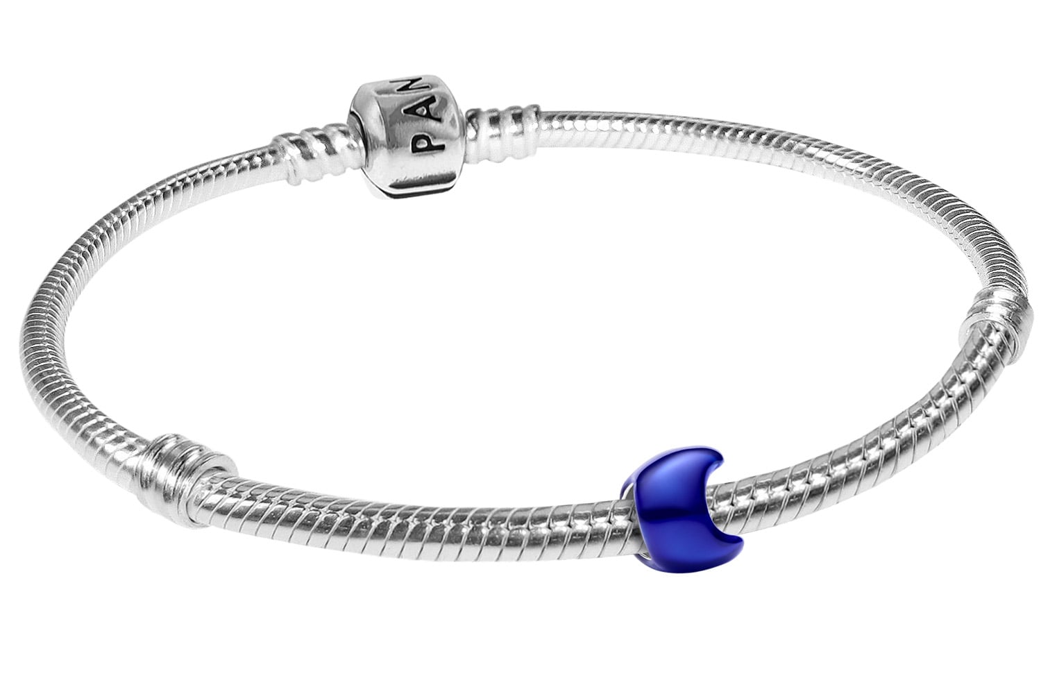 Pandora 31324 Damen-Armband Starterset Silber Mini Blauer Mond