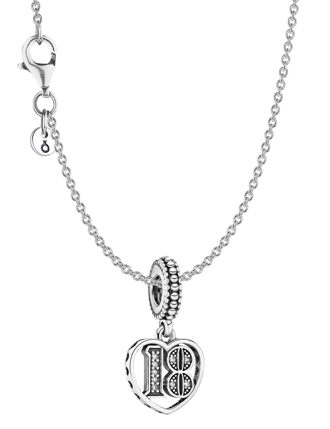 Pandora 31332 Damen-Kette Silber 18. Geburtstag Geschenkset