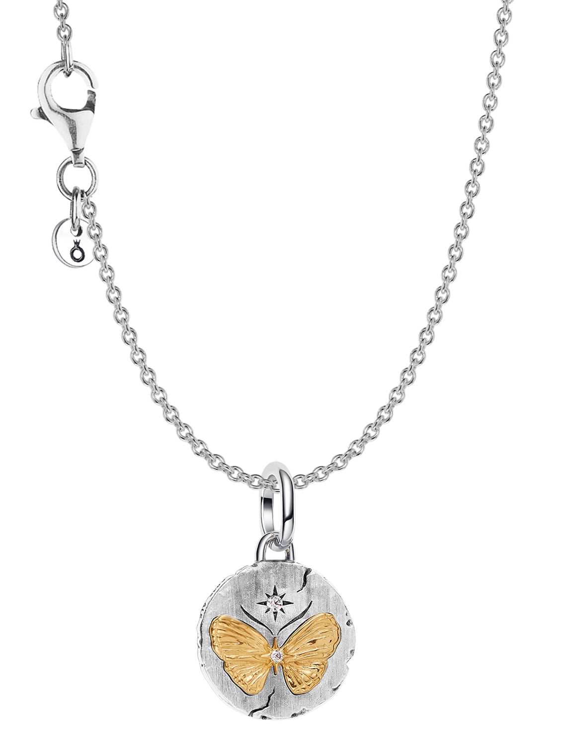 Pandora 31334 Damen-Halskette Schmetterling Schmuckset Silber