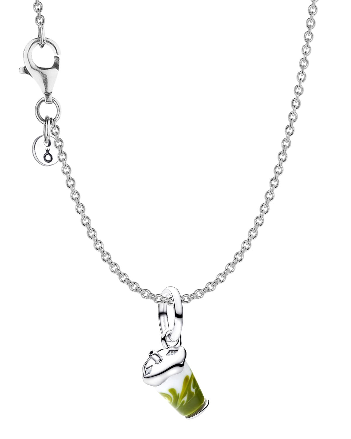 Pandora 31335 Damen-Kette Iced Matcha Latte Geschenk-Set Silber