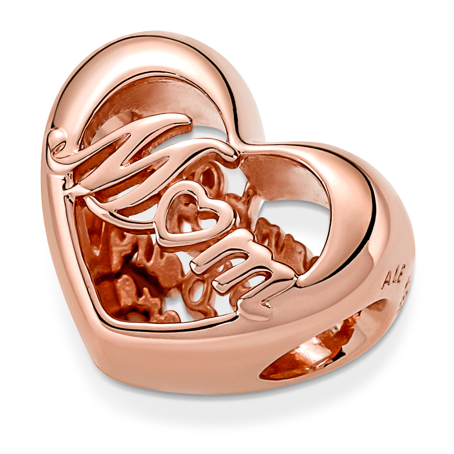 Pandora Charm Danke Mama Herz Rose 781451C00 • uhrcenter