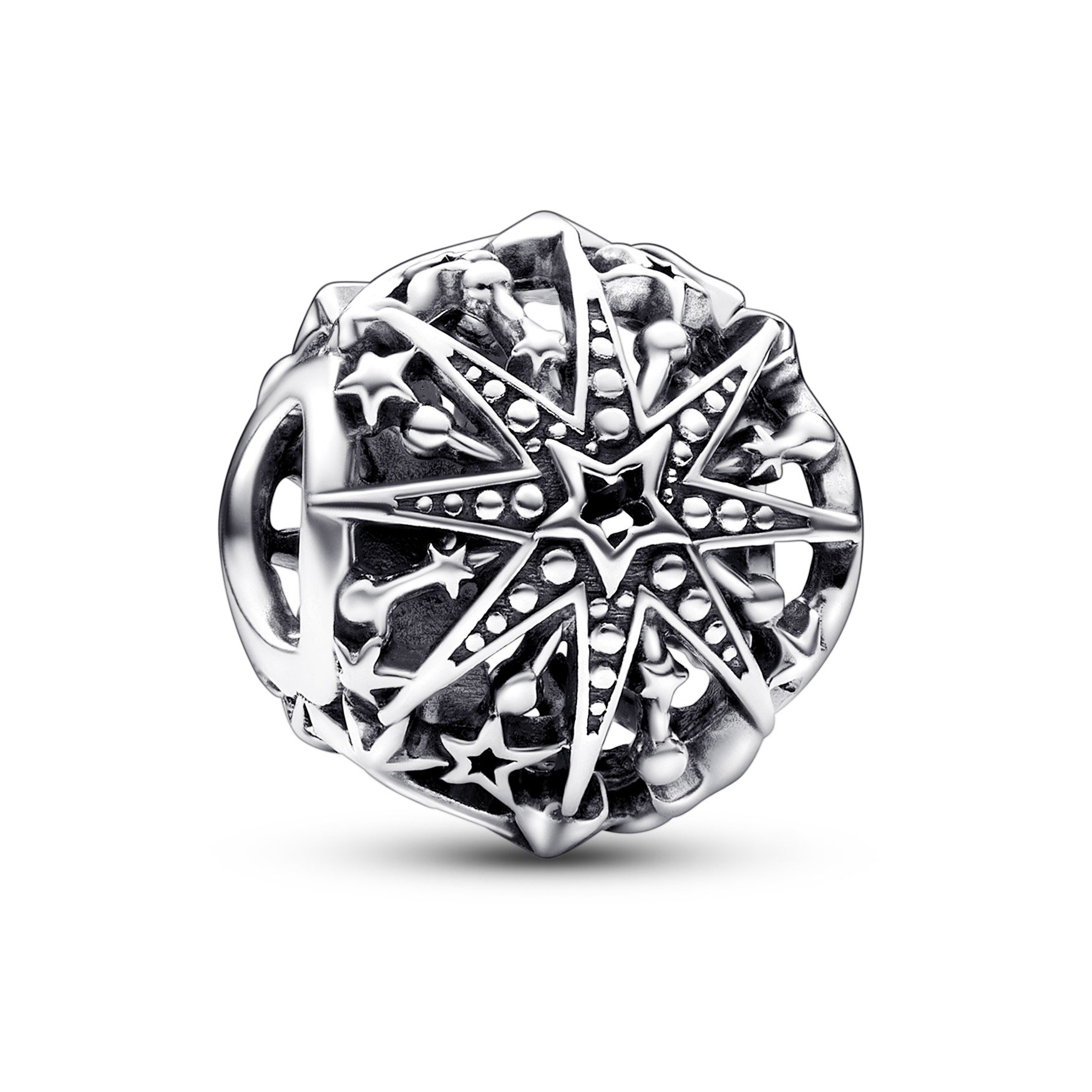 Pandora Himmlische Schneeflocke uhrcenter 792360C00 Charm • Silber