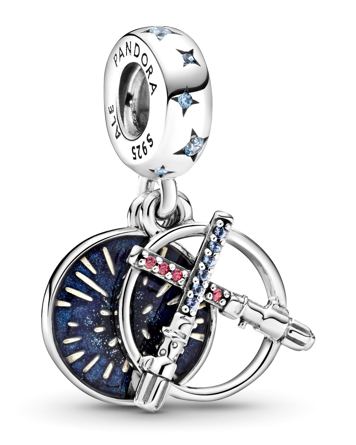 barbell charm pandora