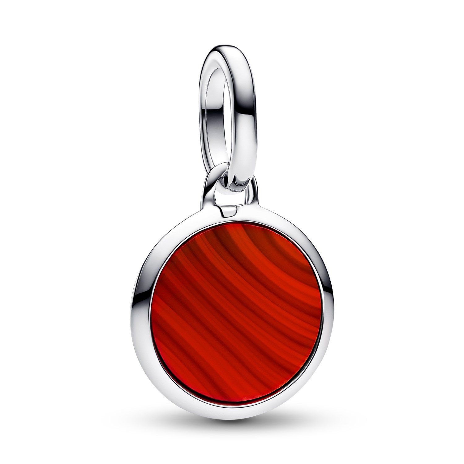 Pandora 793389C01 Mini-Anhänger Medaillon-Charm Rot Silber