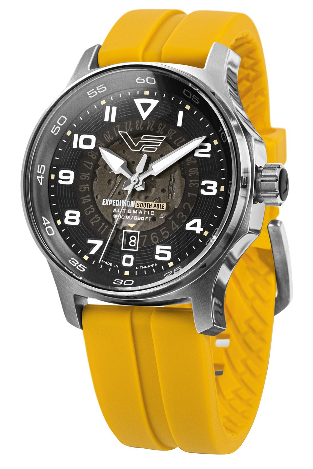 Vostok Europe YN55-592A758_YLW Herrenuhr Expedition South Pole Automatik Gelb