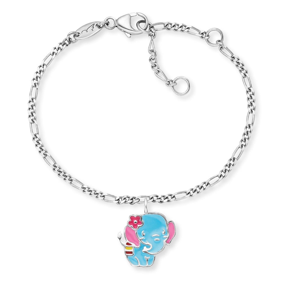 HEB-ELEPHANT Herzengel Silber Elefant kaufen Kinder-Armband
