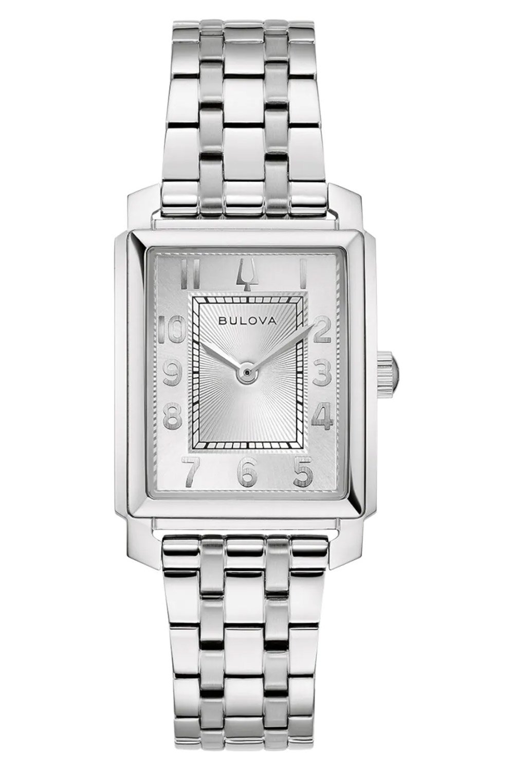 Bulova 96L349 Damen-Quarzuhr Sutton Silberfarben