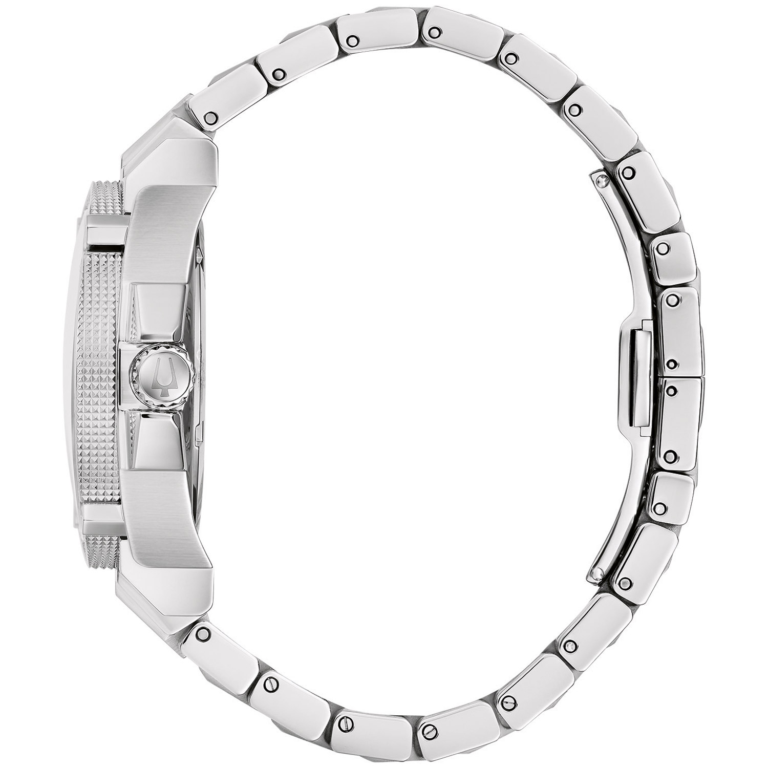 Bulova Men\'s Wristwatch 96B417 uhrcenter Luxury Steel/Black •