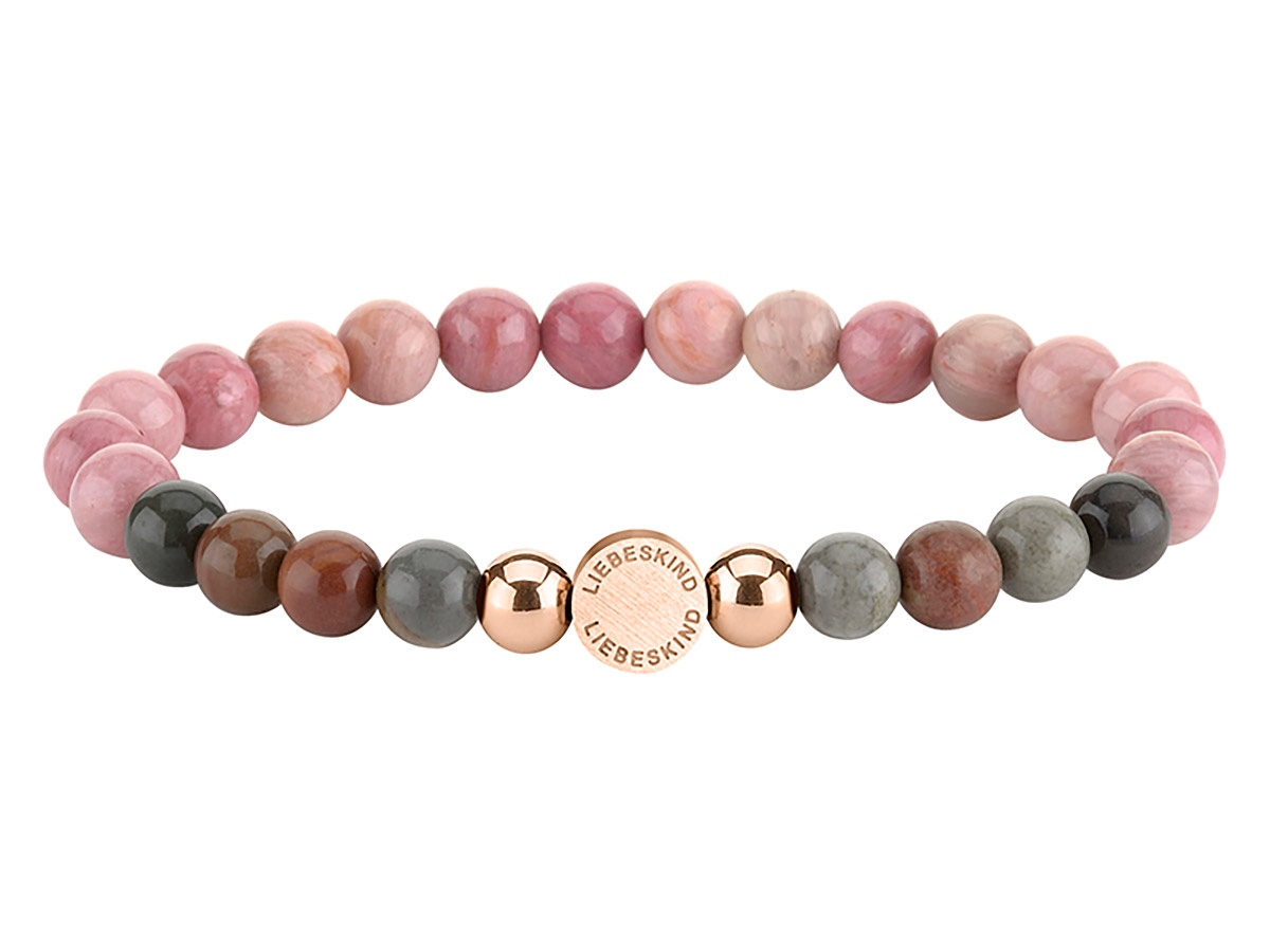 Liebeskind Berlin LJ-0093-B-17 Damen-Armband New Beads Rosa
