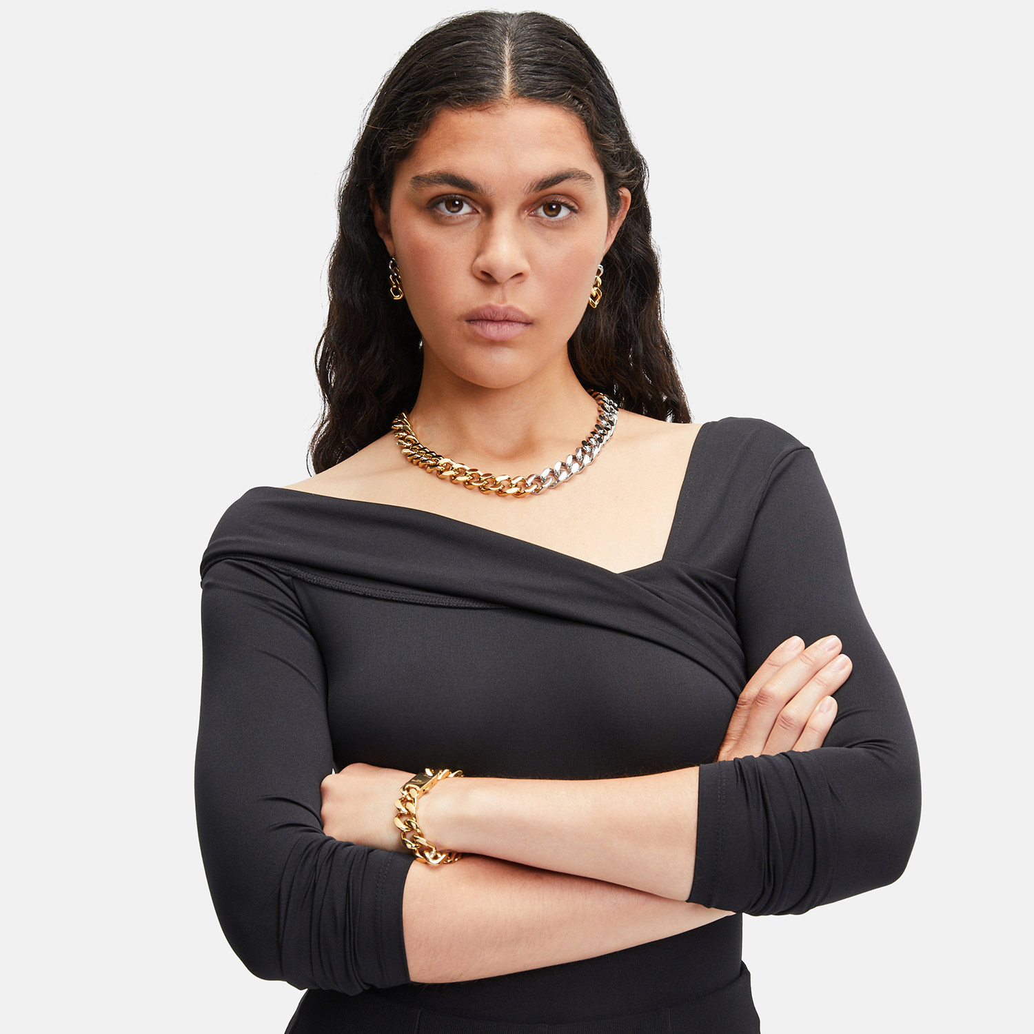 Bracciale Liebeskind Berlin LJ-1108-B-24 In Acciaio Inox IP Oro - Lunghezza 21,5 Cm Con Confezione Regalo