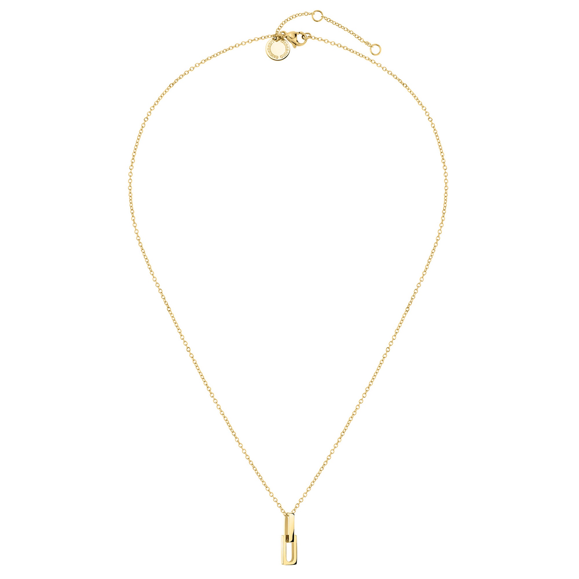 Collana Liebeskind Berlin LJ-1035-N-45 - IP Oro Rosa - Acciaio Inox 45 Cm - Design Individuale - Confezione Regalo - 5