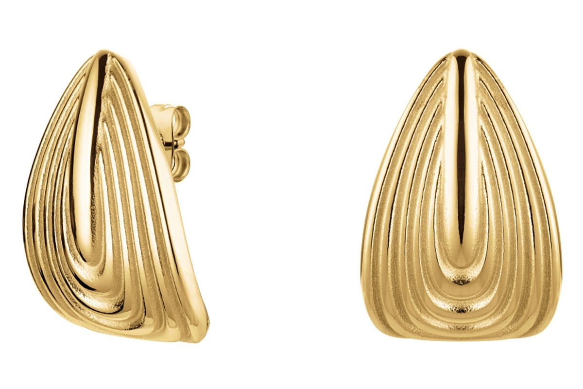 Rosefield JEREG-J965 Damen-Ohrringe Ohrstecker Retro Goldfarben Rosefield JEREG-J965 Damen-Ohrringe Ohrstecker Retro Goldfarben