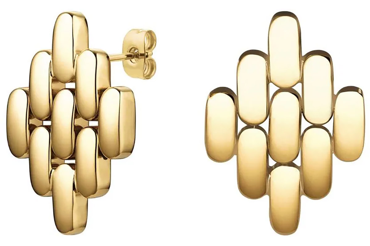 Rosefield JELEG-J890 Damen-Ohrringe Ohrstecker Legacy Goldfarben Rosefield JELEG-J890 Damen-Ohrringe Ohrstecker Legacy Goldfarben