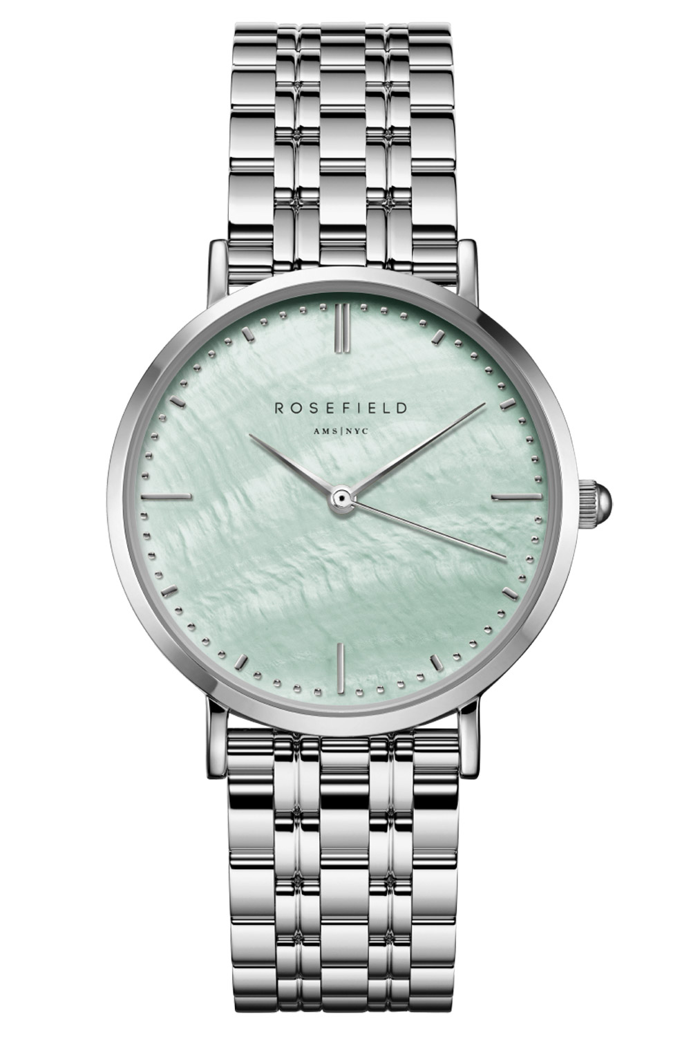 Rosefield UGSSS-U38 Damenuhr Upper East Side Grün