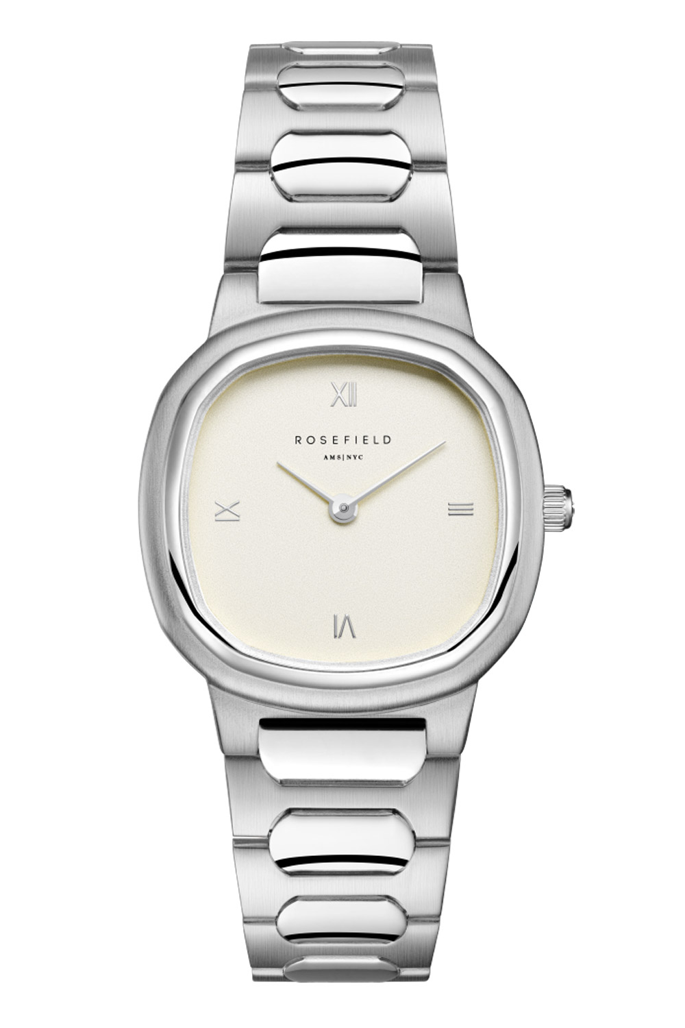 Rosefield ORCSSS-OR02 Damen-Armbanduhr Gaia Silberfarben