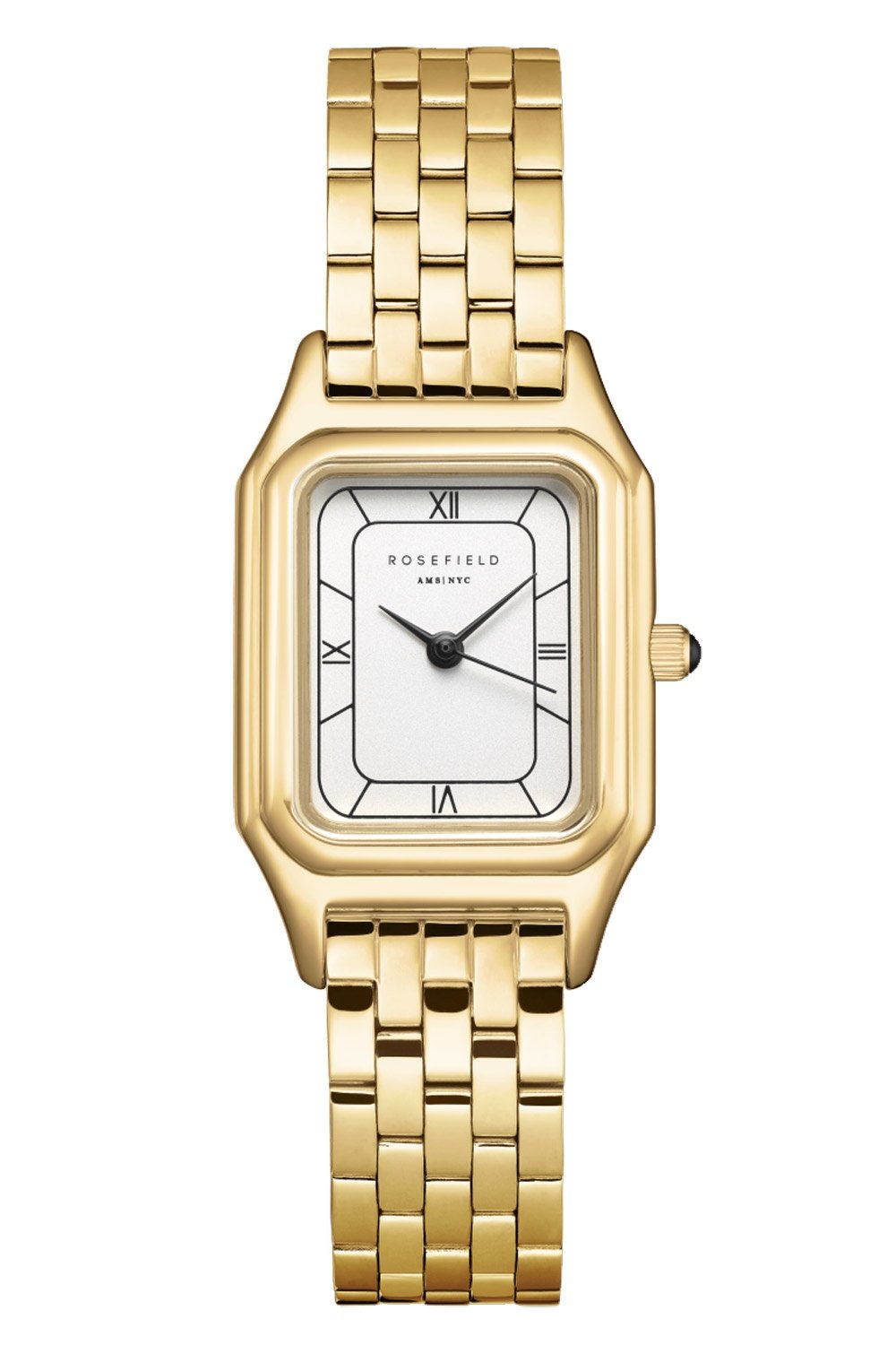 Rosefield OCWGSG-OC01 Damenuhr Quarz Ivy Goldfarben/Weiß