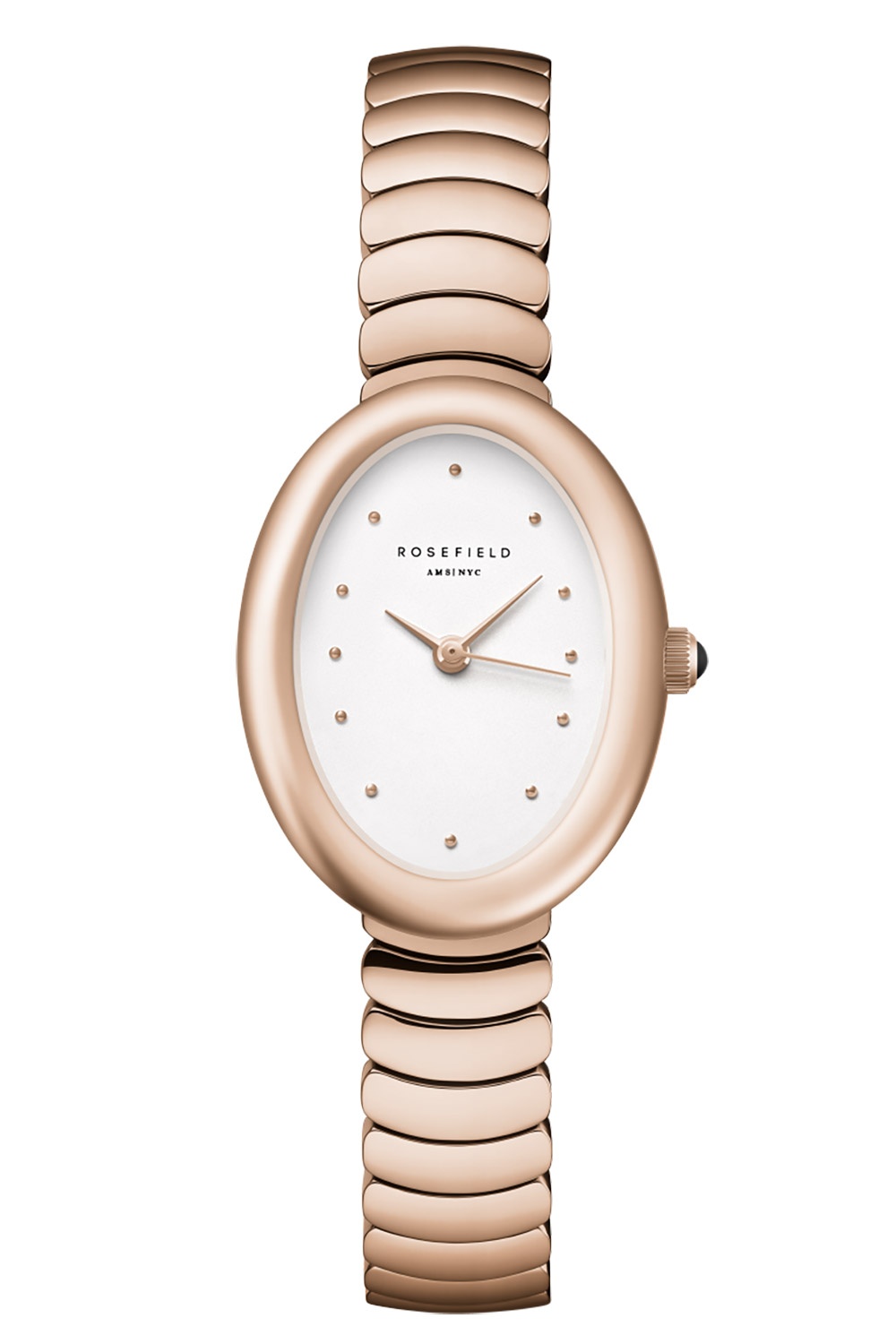 Rosefield OVWRSR-OV21 Damenuhr Oval Roségoldfarben Rosefield OVWRSR-OV21 Damenuhr Oval Roségoldfarben