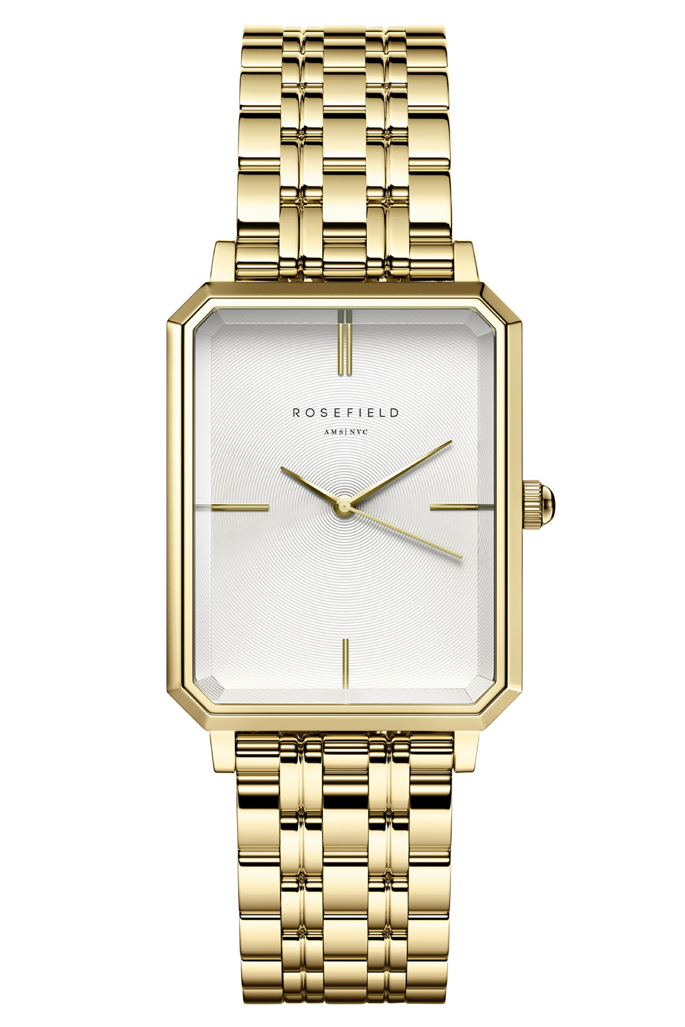 Rosefield OCWSG-O40 Damenuhr Octagon Goldfarben Medium Rosefield OCWSG-O40 Damenuhr Octagon Goldfarben Medium