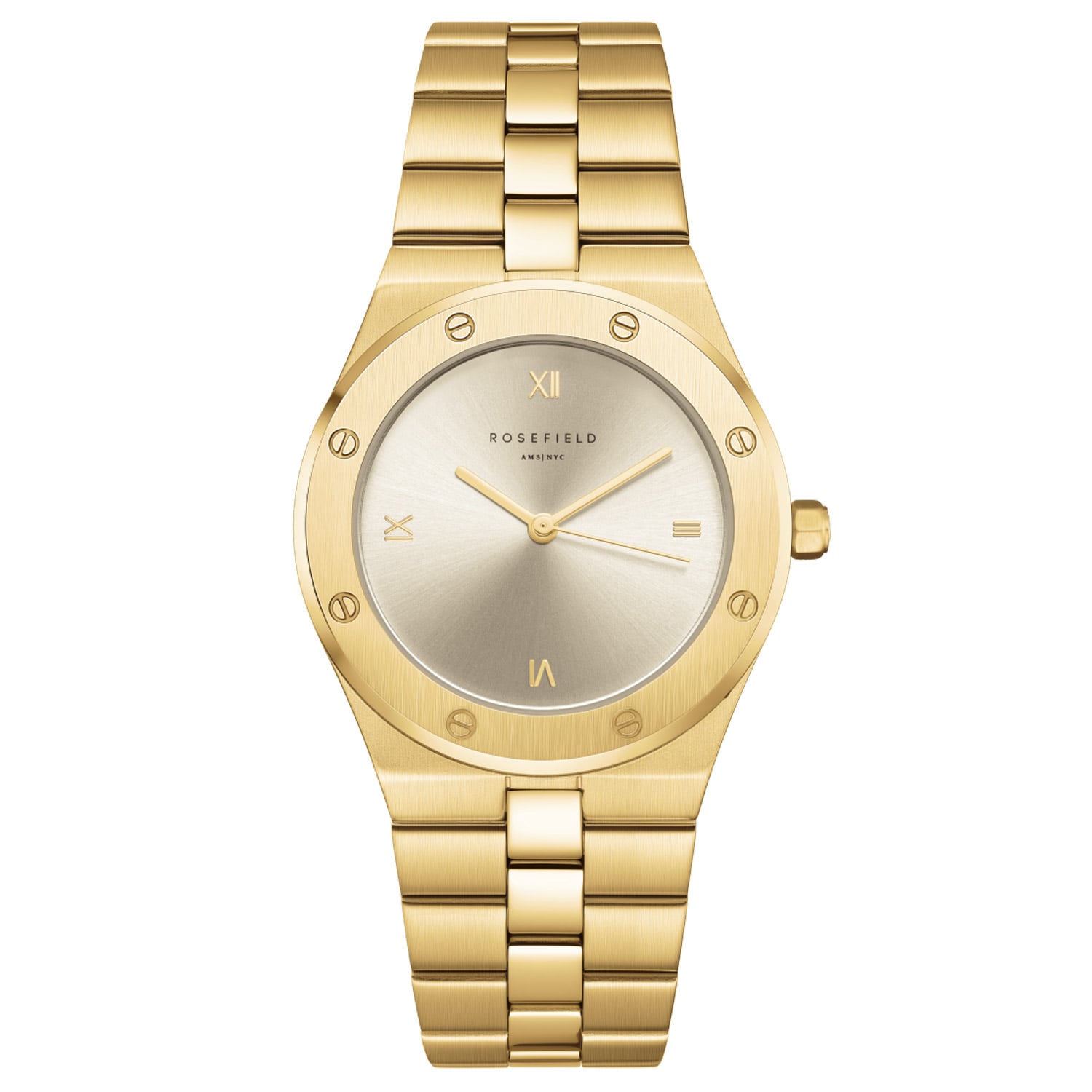 Rosefield Rosefield SPCGSG SP01 Armbanduhr für Damen Rose Goldfarben