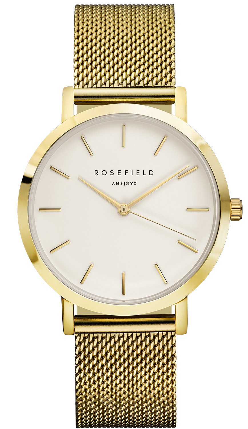 Rosefield MWG-M41 Damenuhr Studio Mercer Goldfarben Mesh