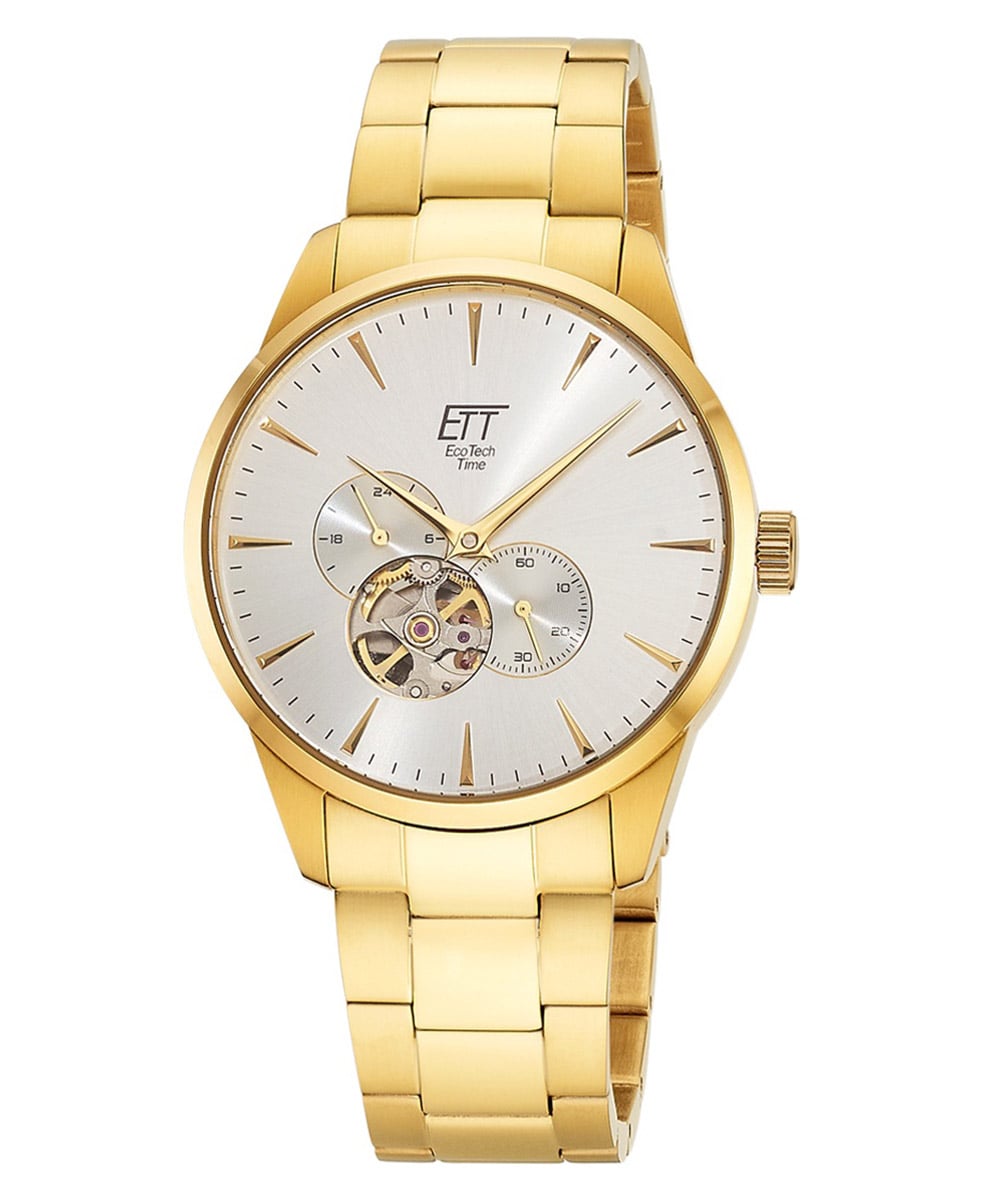 ETT Eco Tech Time EGS-40404-41M Herren-Automatikuhr Motion Drive Goldfarben ETT Eco Tech Time EGS-40404-41M Herren-Automatikuhr Motion Drive Goldfarben