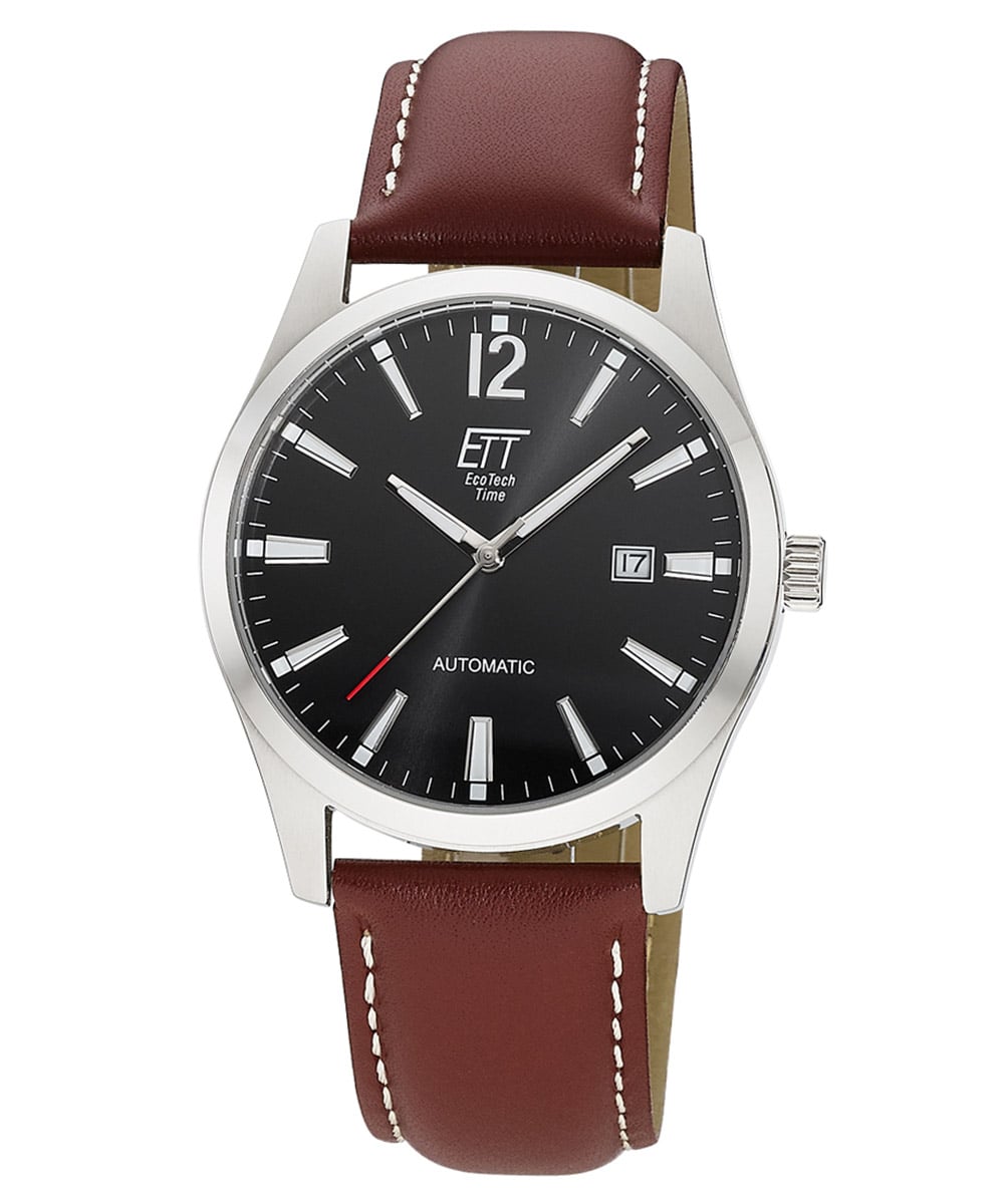 ETT Eco Tech Time EGS-40407-21L Herrenuhr Automatik Motion Drive Leder Braun ETT Eco Tech Time EGS-40407-21L Herrenuhr Automatik Motion Drive Leder Braun