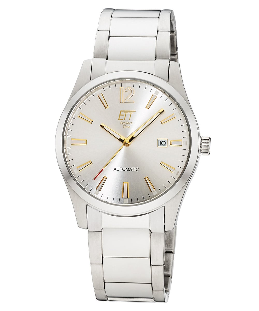ETT Eco Tech Time EGS-40408-11M Herren-Armbanduhr Automatik Motion Drive Zweifarbig ETT Eco Tech Time EGS-40408-11M Herren-Armbanduhr Automatik Motion Drive Zweifarbig