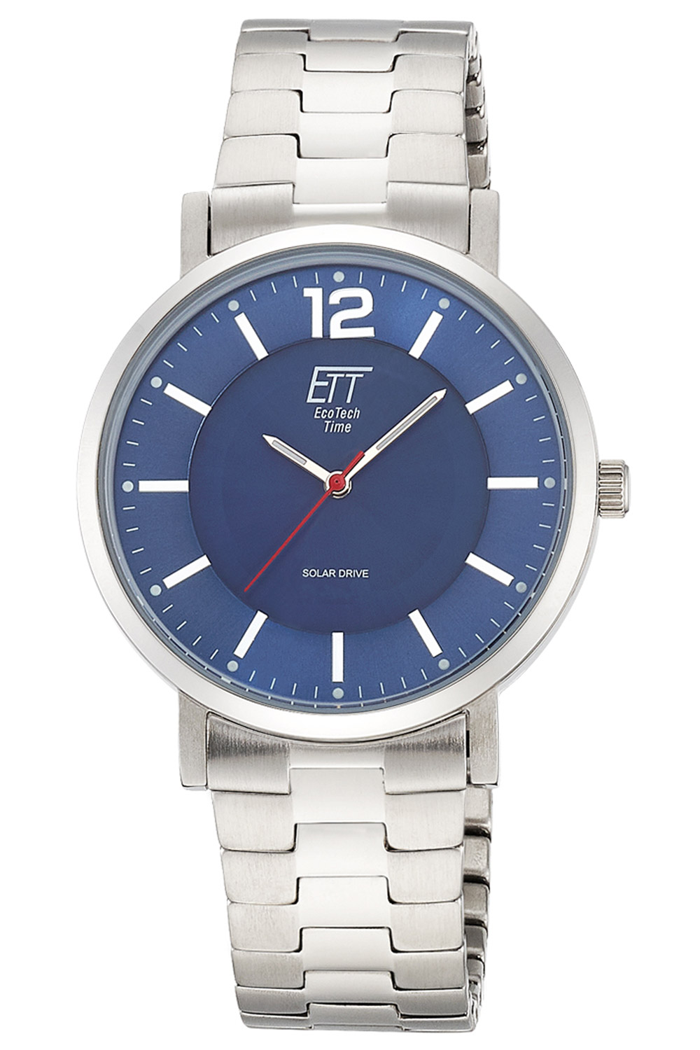 ETT Eco Tech Time ETT Eco Tech Time EGS 12160 31M Herrenuhr Solar Stahl/Blau