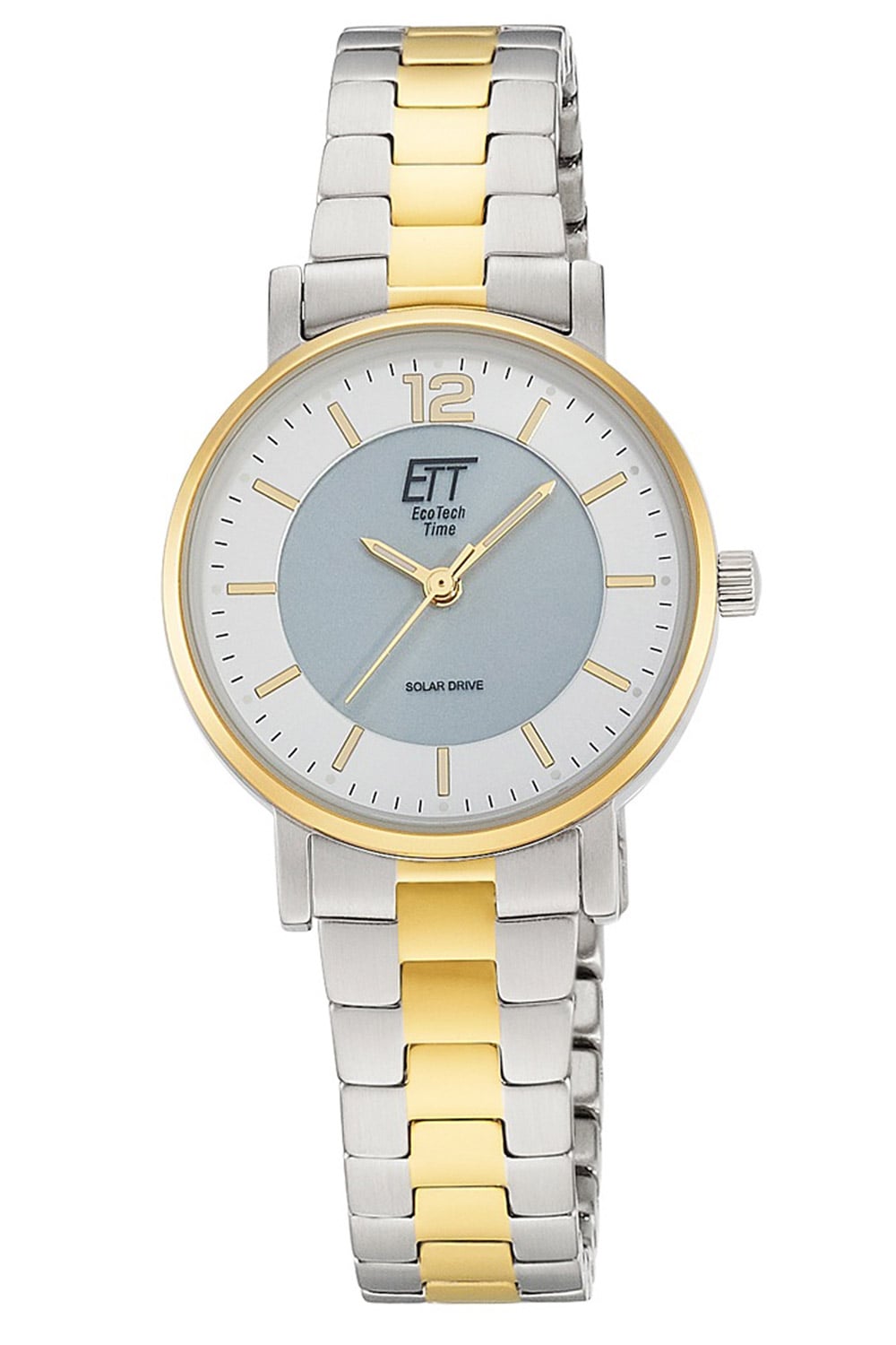 ETT Eco Tech Time ETT Eco Tech Time ELS 12164 41M Damenuhr Solar Bicolor