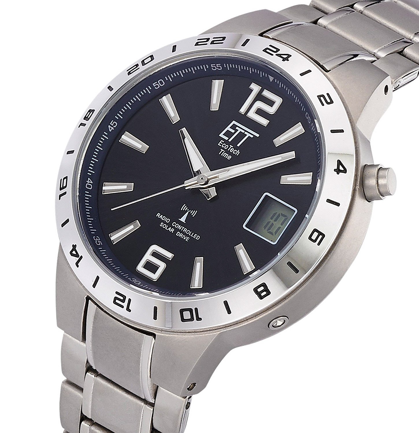 • Armbanduhr uhrcenter Eco Tech Time Funk-Solar Titan ETT EGT-11411-41M