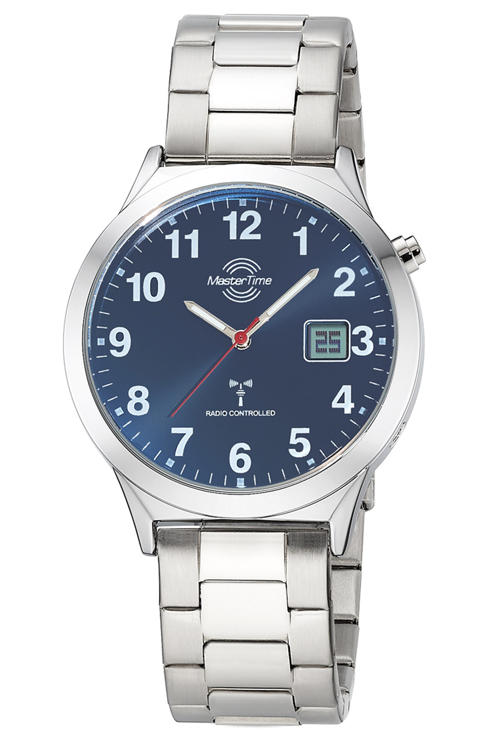 Master Time MTGA-10905-32M Herren-Funkuhr Colorline Blau Master Time MTGA-10905-32M Herren-Funkuhr Colorline Blau