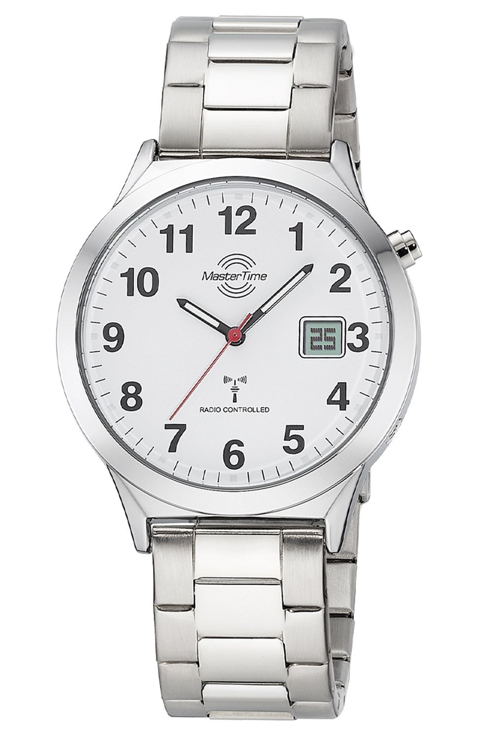 Master Time MTGA-10907-12M Herrenuhr Funk Colorline Weiß Master Time MTGA-10907-12M Herrenuhr Funk Colorline Weiß