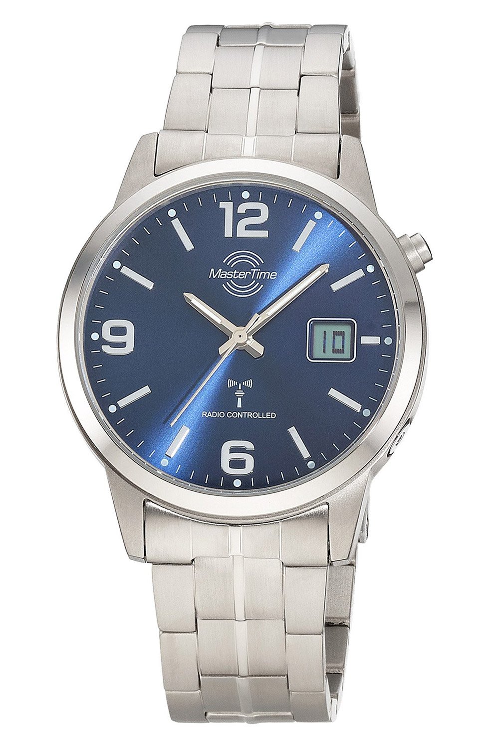 Master Time MTGT-10953-32M Herren-Funkuhr Expert Titan Blau