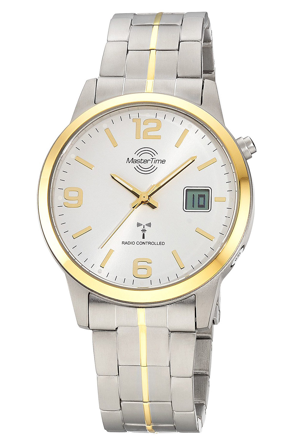 Master Time MTGT-10955-42M Herren-Funkuhr Expert Titan Zweifarbig