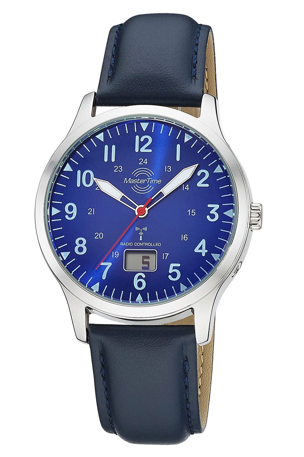 Master Time MTGA-10958-32L Herrenfunkuhr Super Power Aviation Blau