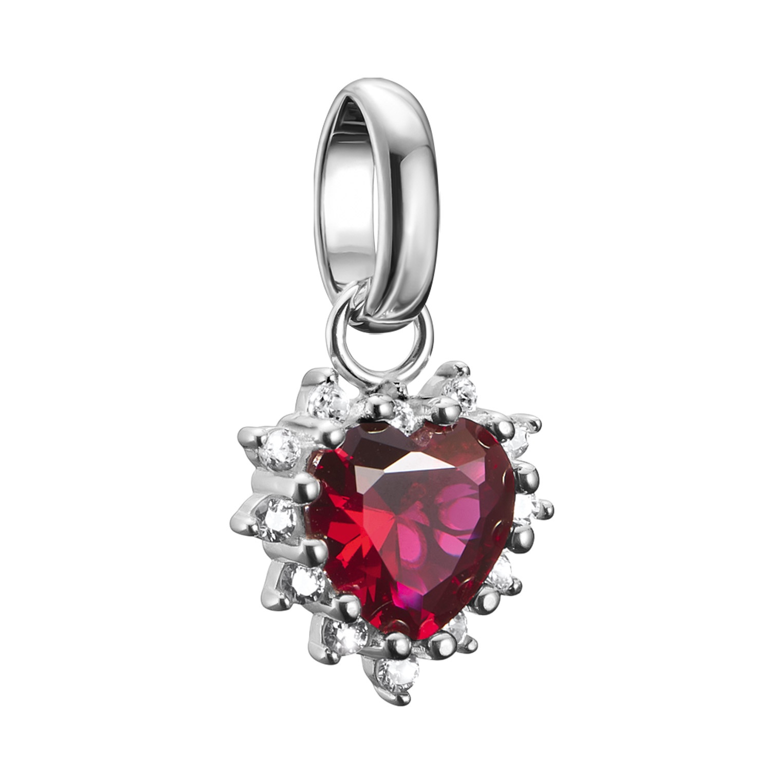 Thomas Sabo CC1279-013-10 Charm-Anhänger True Romance Rotes Herz Connect